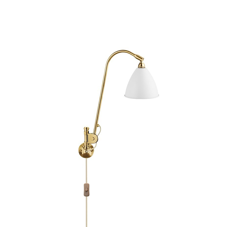 Bestlite BL6 Vägglampa White/Brass