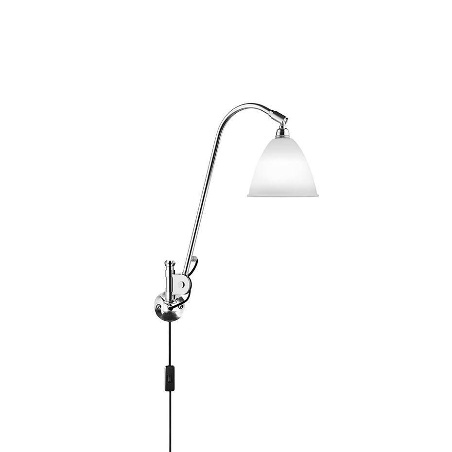 Bestlite BL6 Vägglampa Bone China/Chrome