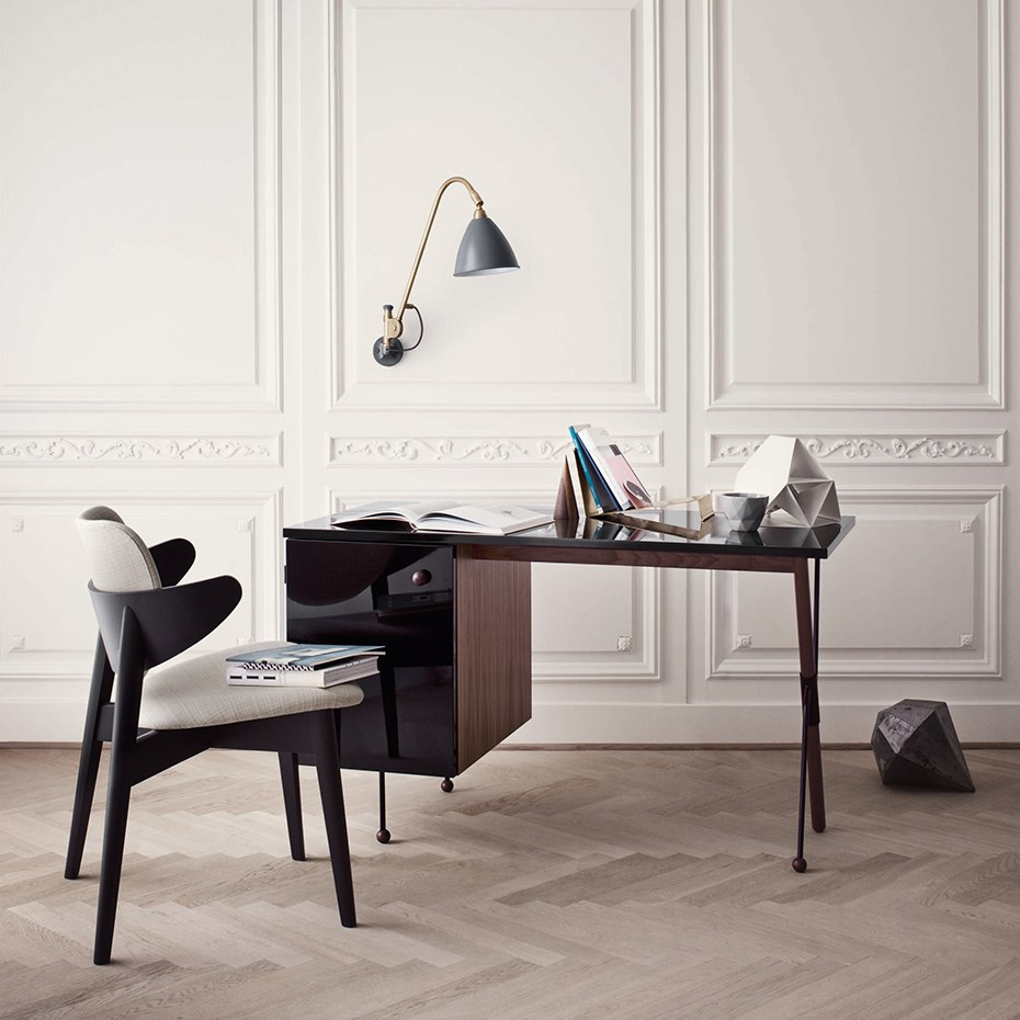 Bestlite BL6 Vägglampa Bone China/Chrome