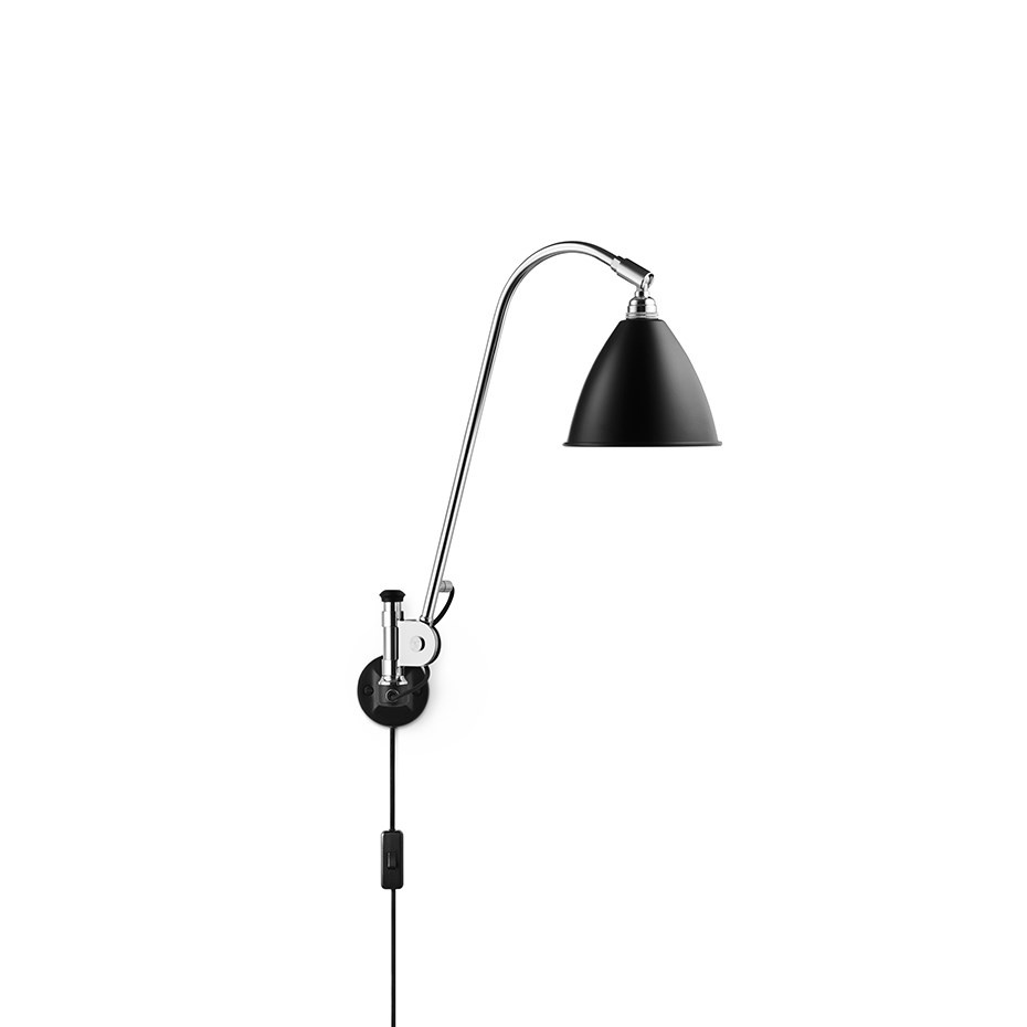 Bestlite BL6 Vägglampa Black/Chrome