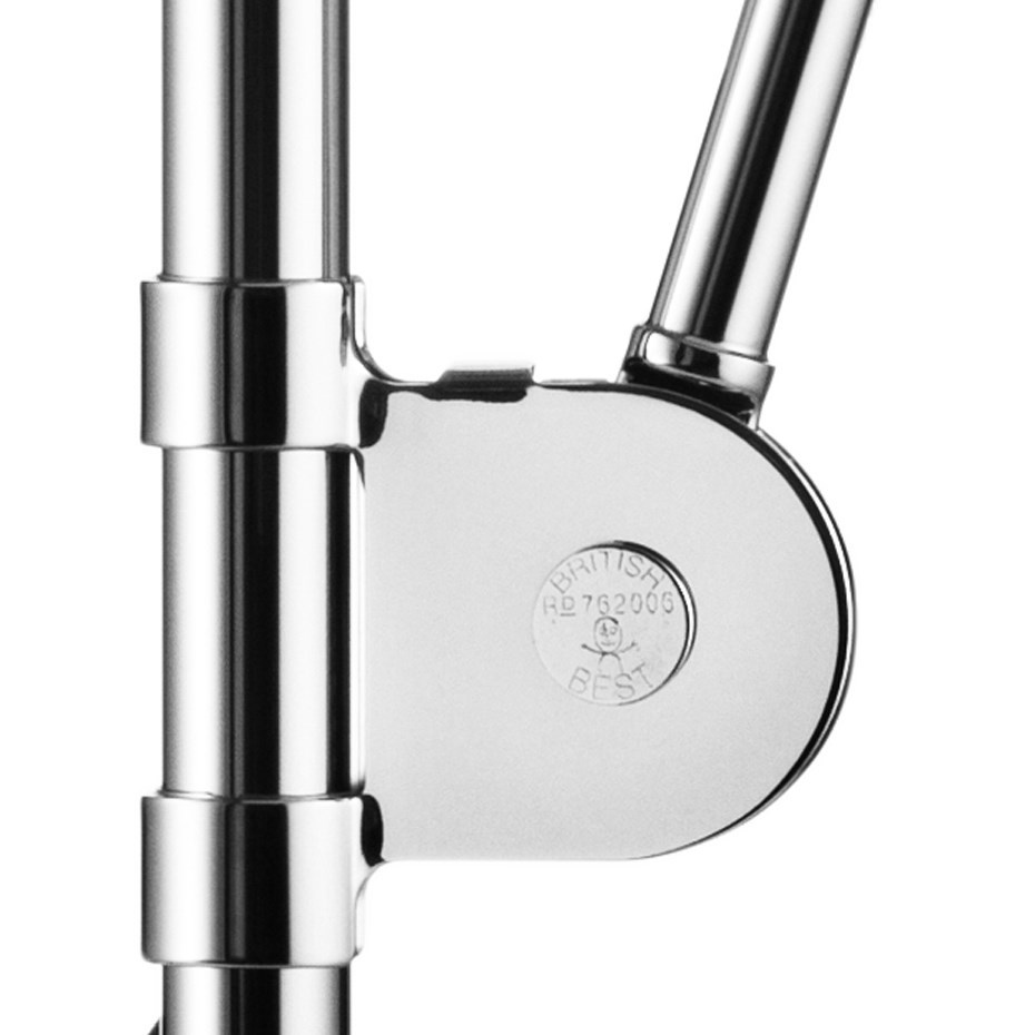 Bestlite BL6 Vägglampa Black/Chrome