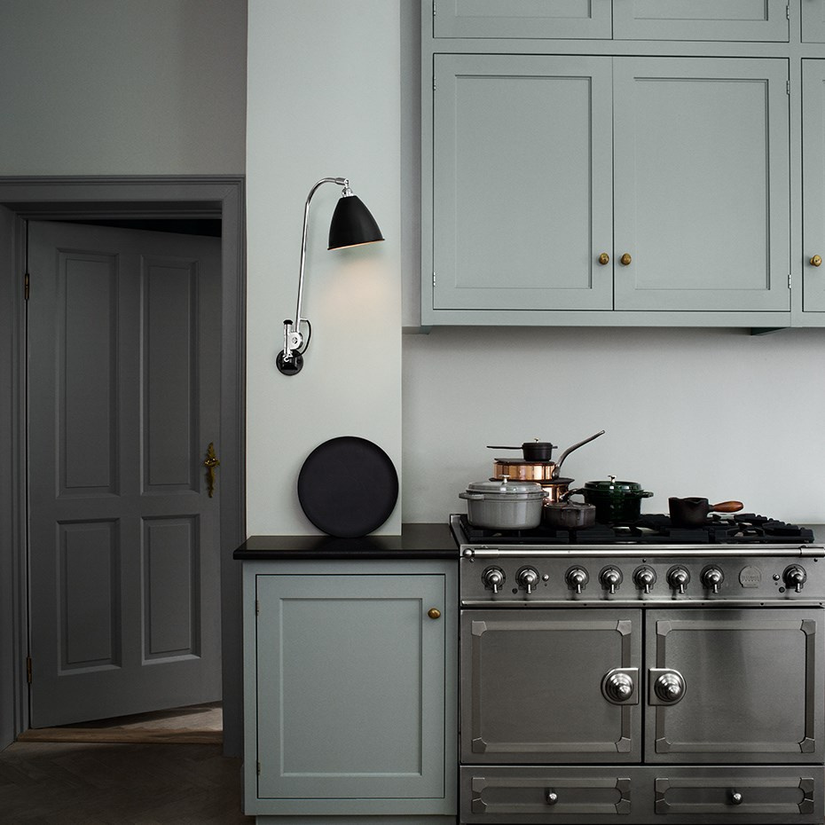 Bestlite BL6 Vägglampa Black/Chrome