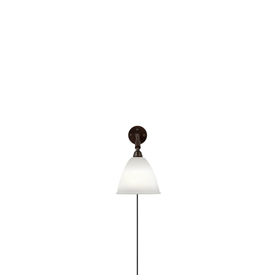 Bestlite BL7 Vägglampa Bone China/Black Brass