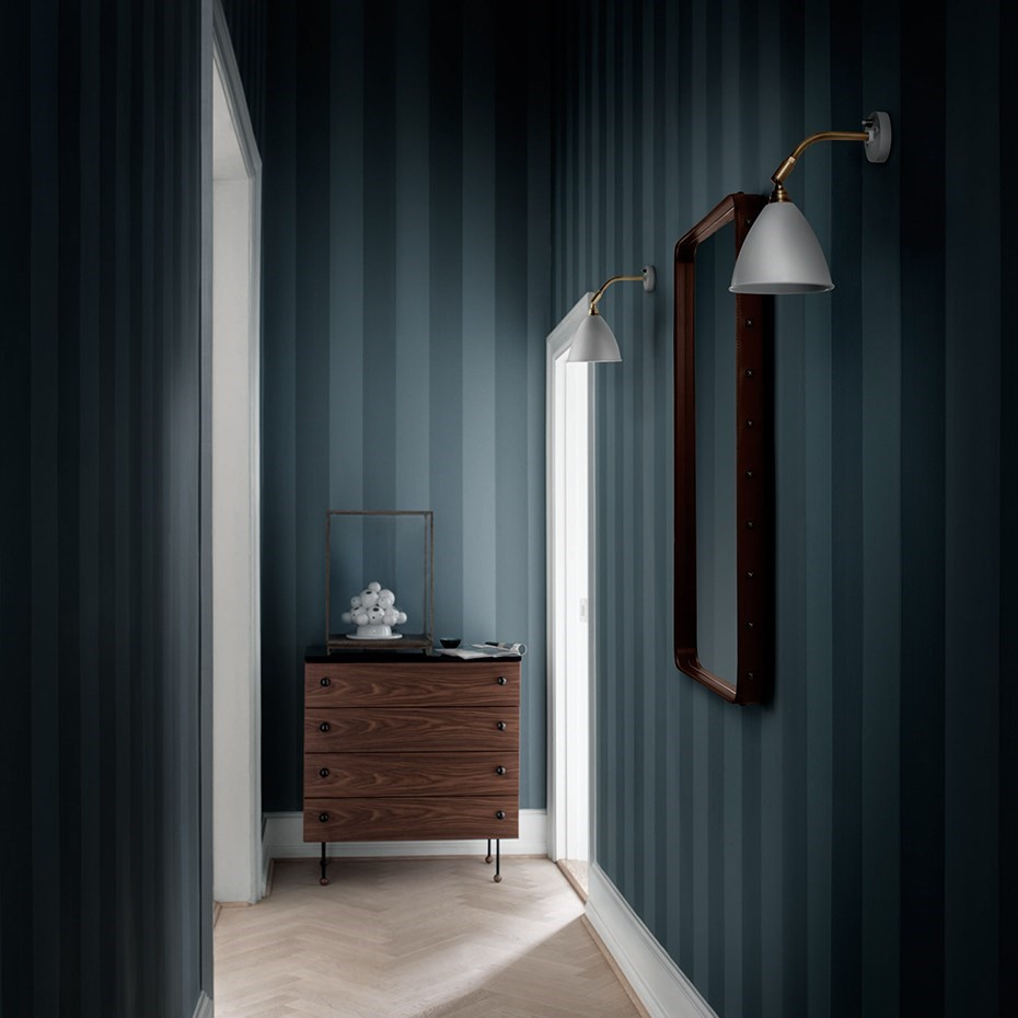 Bestlite BL7 Vägglampa Bone China/Black Brass