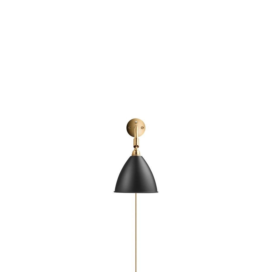 Bestlite BL7 Vägglampa Black/Brass