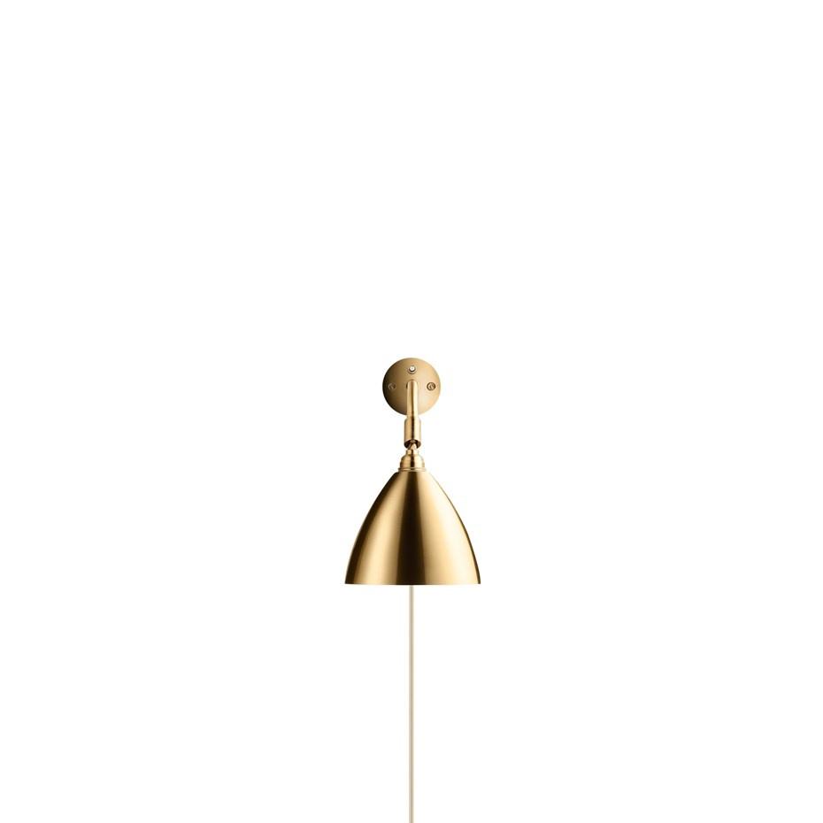 Bestlite BL7 Vägglampa Shiny Brass/Brass