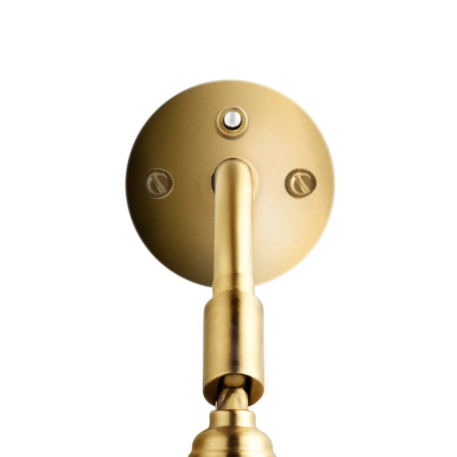 Bestlite BL7 Vägglampa Shiny Brass/Brass