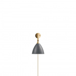 Bestlite BL7 Vägglampa Grey/Brass Bestlite BL7 Vägglampa Grey/Brass