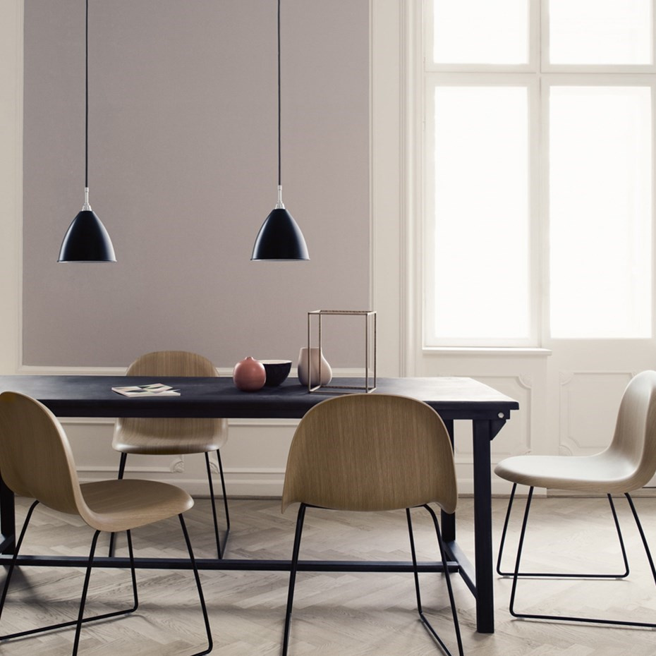 Bestlite BL9 Pendel Small Bone China/Black Brass