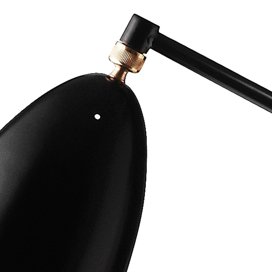 Gräshoppa Golvlampa Vintage Red Semi Matt