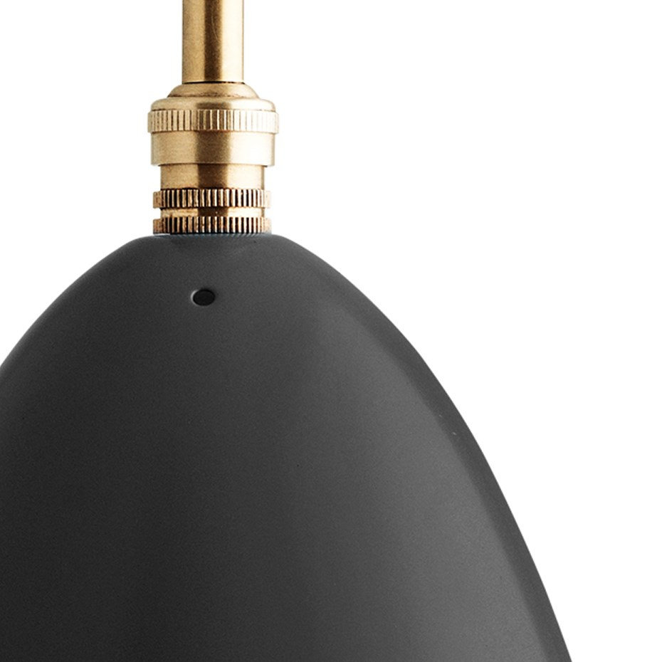 Gräshoppa Pendel Black Semi Matt