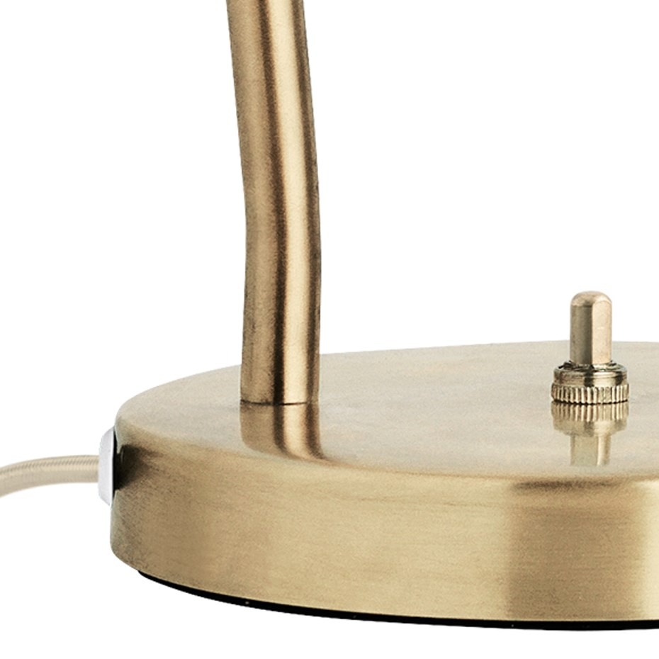 Gräshoppa Bordslampa Dusty Blue Semi Matt