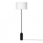 Gravity Golvlampa Blackened Steel/White Gravity Golvlampa Blackened Steel/White