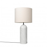 Gravity Golvlampa XL Low White Marble/Canvas Gravity Golvlampa XL Low White Marble/Canvas