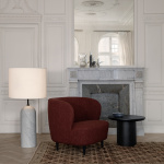 Gravity Golvlampa XL Low White Marble/White Gravity Golvlampa XL Low White Marble/White