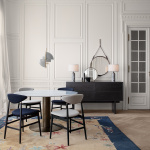 Gravity Bordslampa Small Grey Marble/White Gravity Bordslampa Small Grey Marble/White