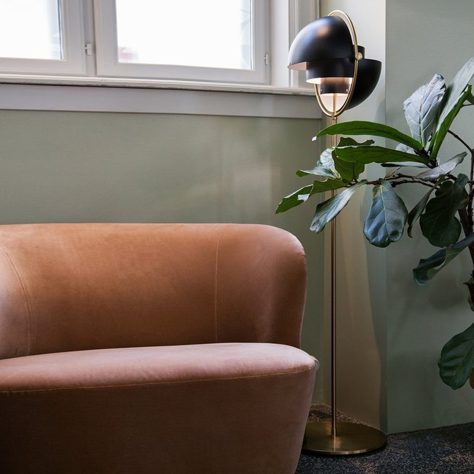 Multi-Lite Golvlampa Black/Brass