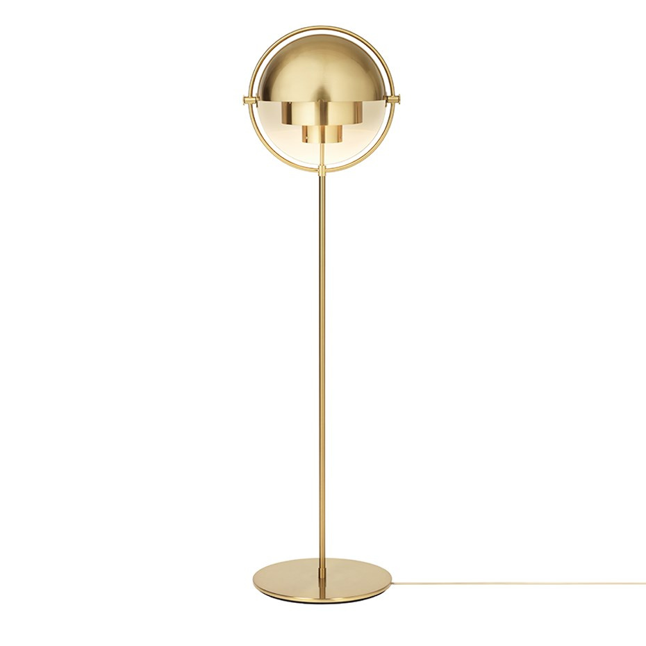 Multi-Lite Golvlampa Shiny Brass/Brass