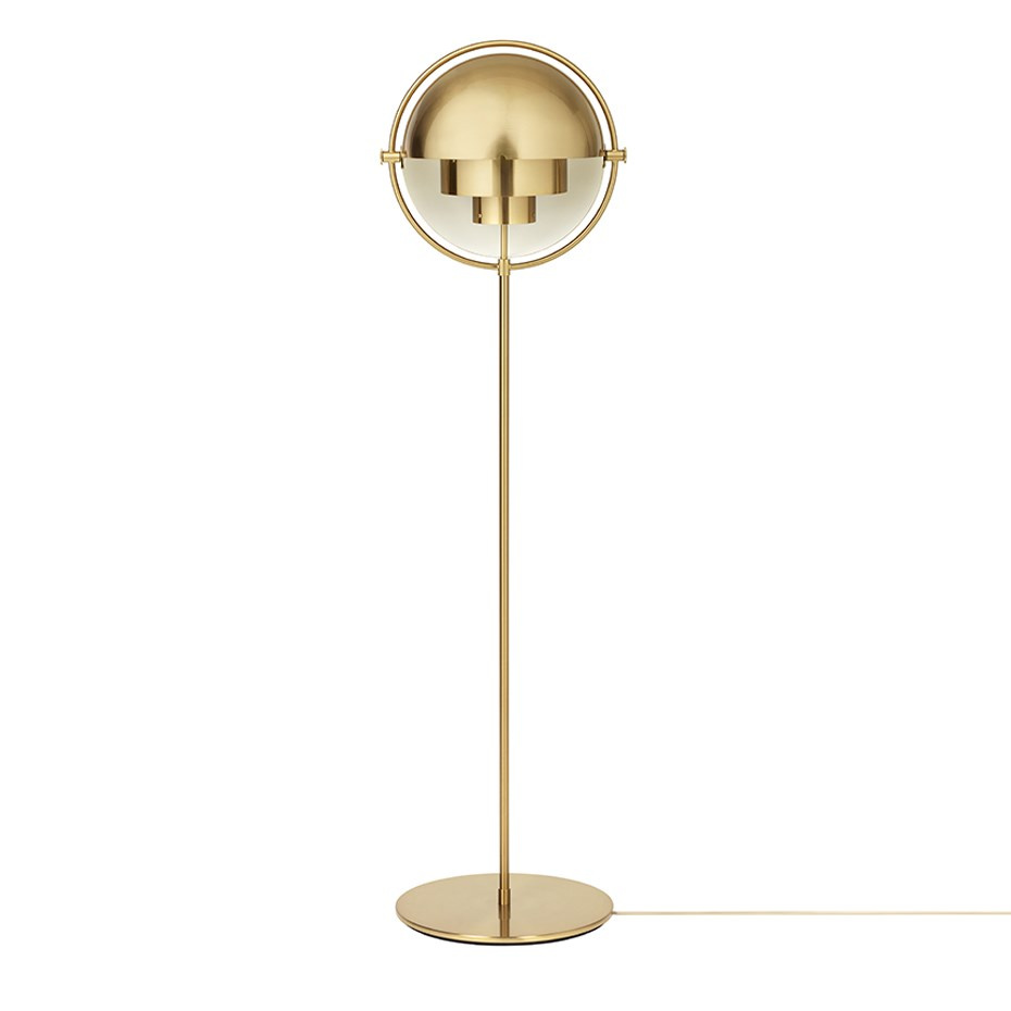 Multi-Lite Golvlampa Shiny Brass/Brass