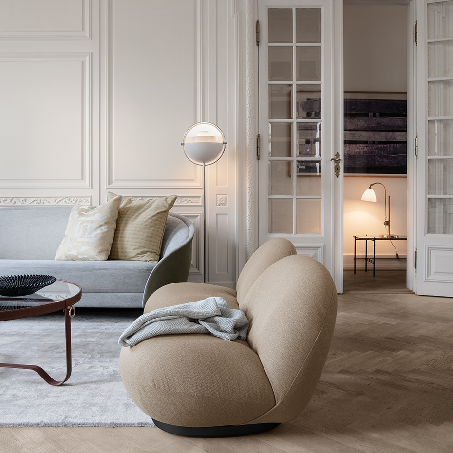 Multi-Lite Golvlampa Shiny Brass/Brass