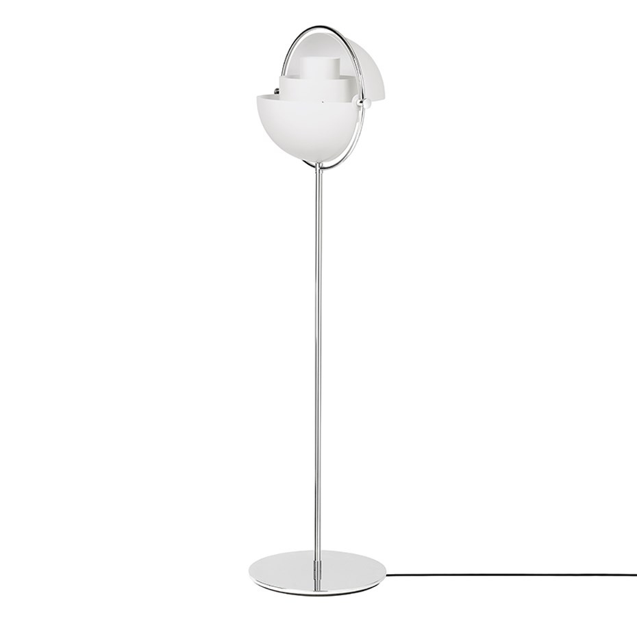 Multi-Lite Golvlampa White/Chrome