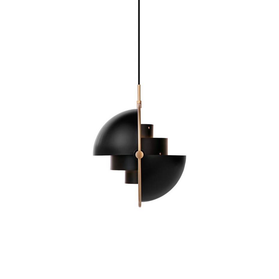 Multi-Lite Pendel Black/Brass