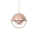 Multi-Lite Pendel Rose Dust/Brass Multi-Lite Pendel Rose Dust/Brass