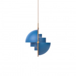Multi-Lite Pendel Nordic Blue/Brass Multi-Lite Pendel Nordic Blue/Brass