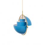 Multi-Lite Pendel Nordic Blue/Brass Multi-Lite Pendel Nordic Blue/Brass