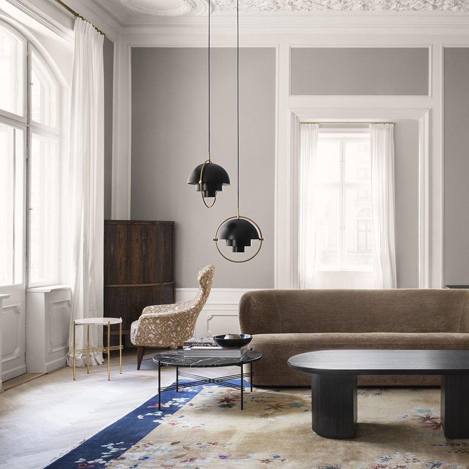 Multi-Lite Pendel Nordic Blue/Brass