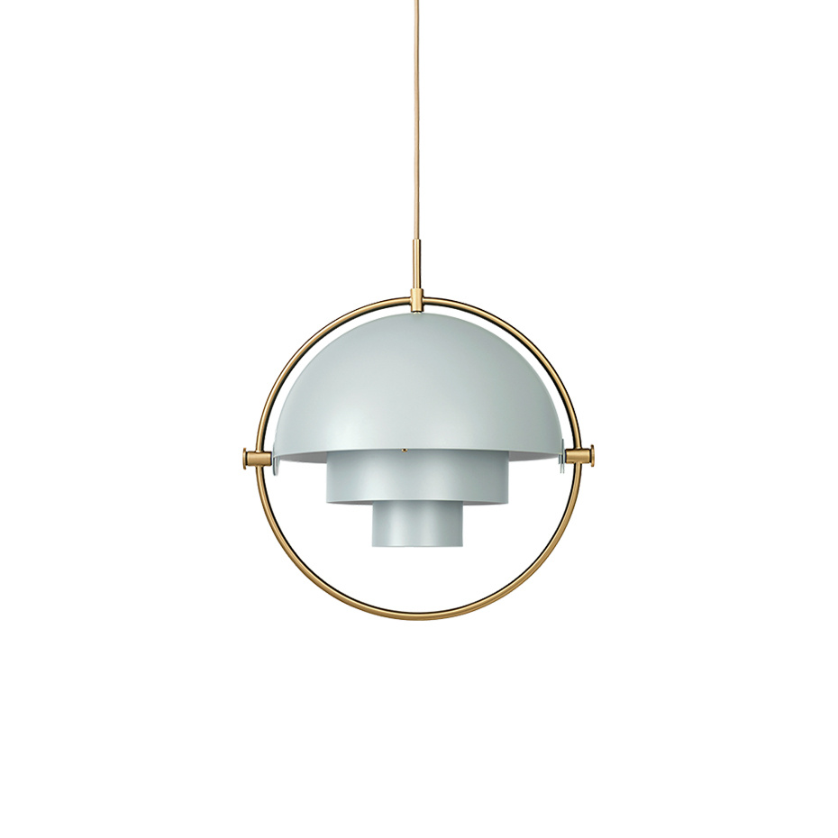 Multi-Lite Pendel Sea Grey/Brass