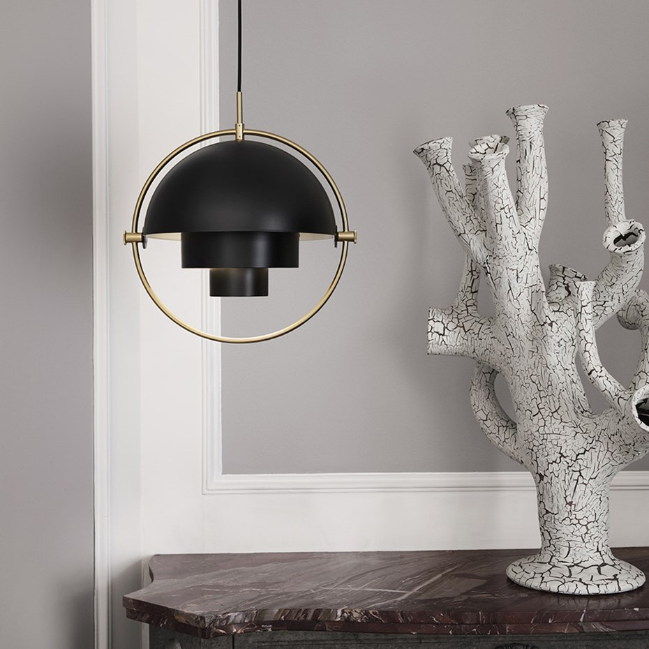 Multi-Lite Pendel White/Chrome