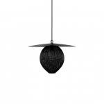 Satellite Pendel Medium Soft Black Semi Matt Satellite Pendel Medium Soft Black Semi Matt