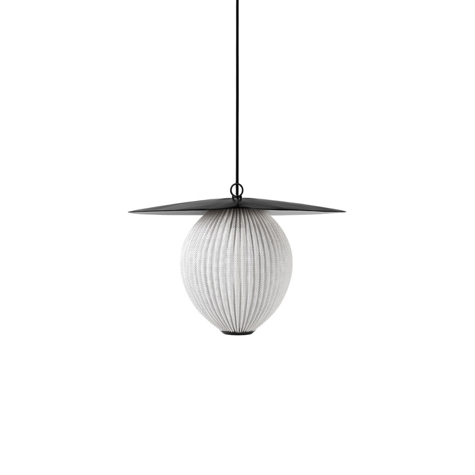 Satellite Pendel Medium Cream White Semi Matt