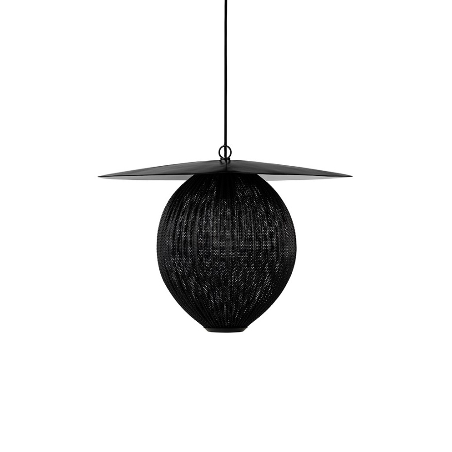 Satellite Pendel Large Soft Black Semi Matt