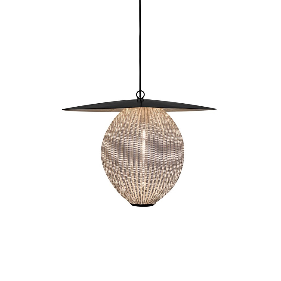 Satellite Pendel Large Cream White Semi Matt