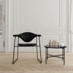 TS Coffee Table Ø55cm Grey Emperador Marble TS Coffee Table Ø55cm Grey Emperador Marble