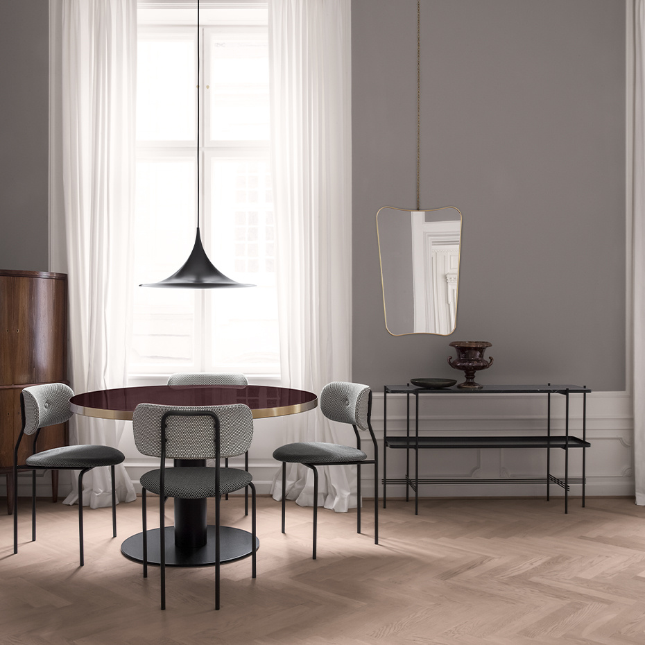 TS Console Table 120cm Grey Emperador Marble