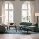 TS Coffee Table Ø40cm Grey Emperador Marble TS Coffee Table Ø40cm Grey Emperador Marble