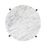 TS Coffee Table Ø40cm White Carrara Marble TS Coffee Table Ø40cm White Carrara Marble