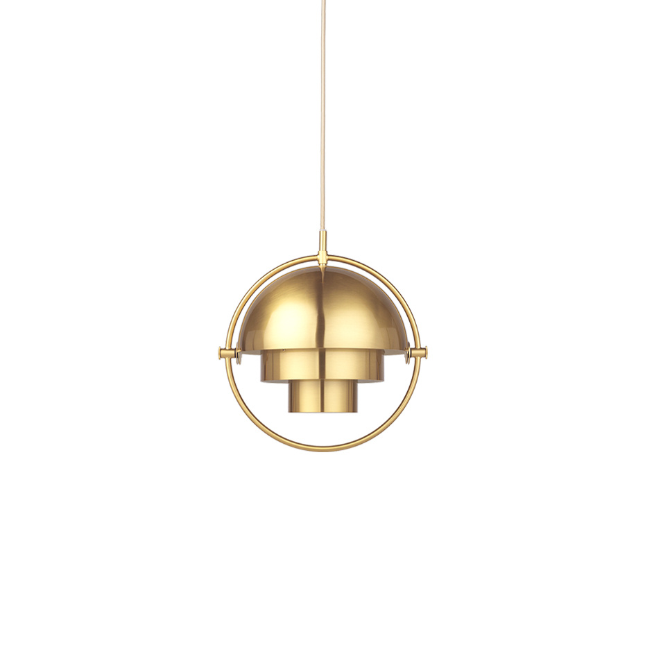 Multi-Lite Pendel Small Shiny Brass/Brass