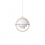 Multi-Lite Pendel Small White/Brass Multi-Lite Pendel Small White/Brass