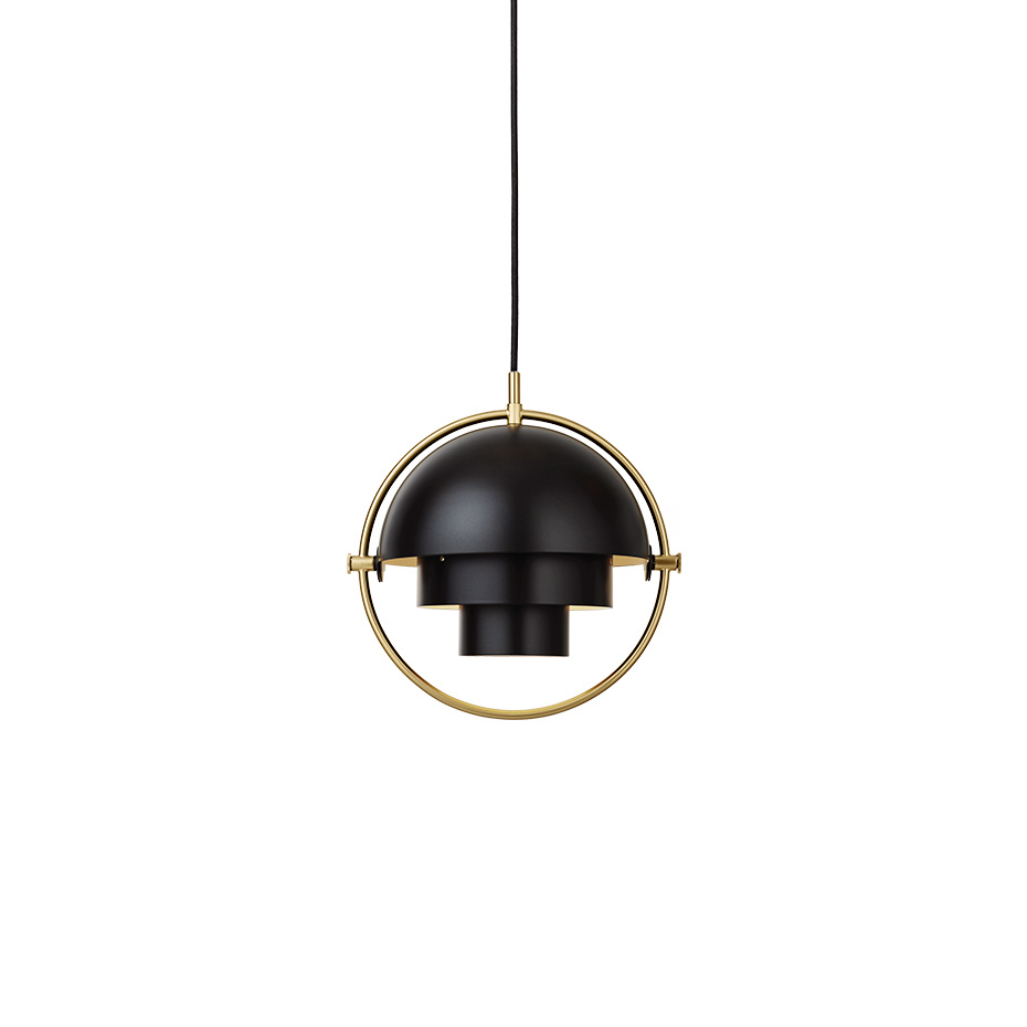 Multi-Lite Pendel Small Black/Brass