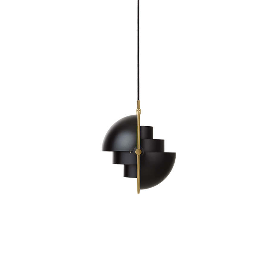 Multi-Lite Pendel Small Black/Brass