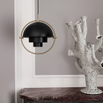 Multi-Lite Pendel Small Black/Brass Multi-Lite Pendel Small Black/Brass