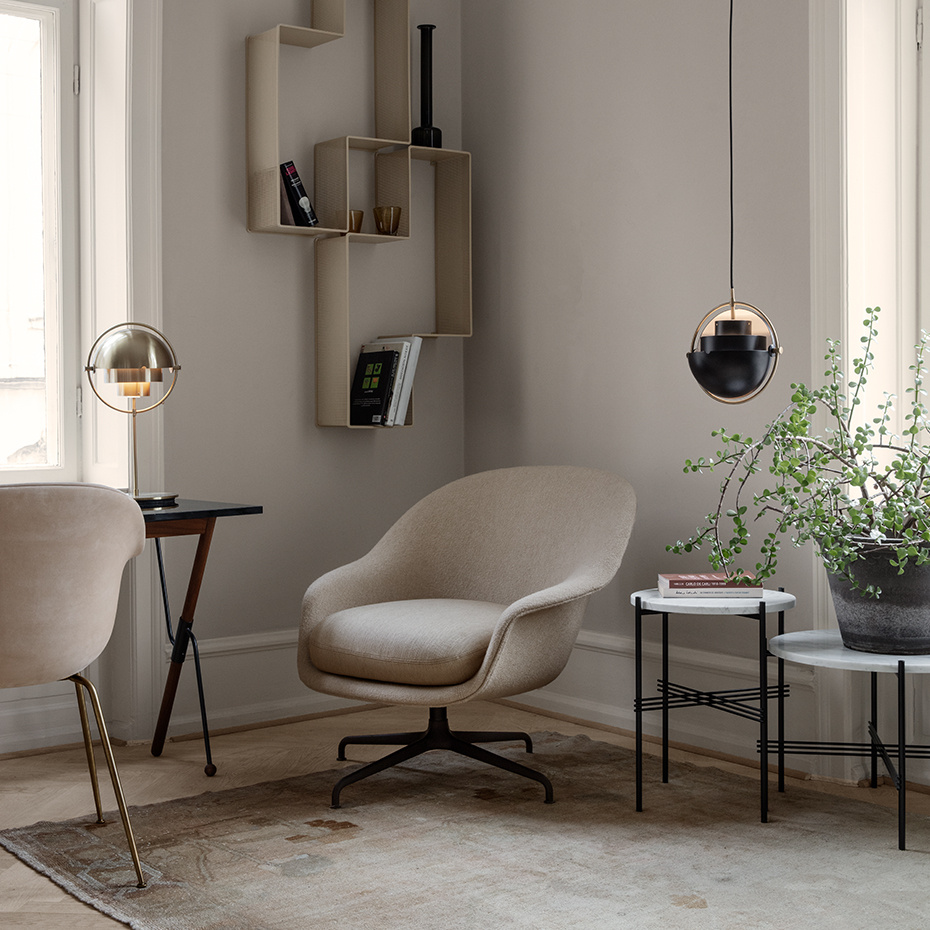 Multi-Lite Pendel Small Black/Brass