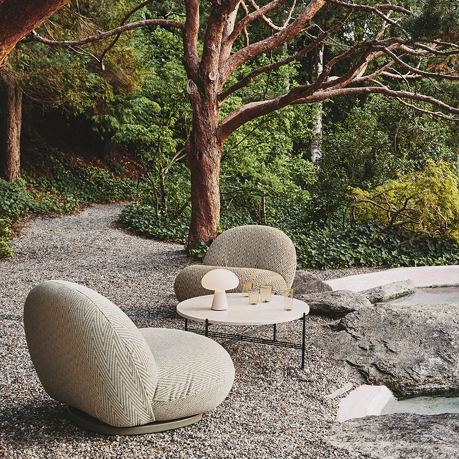 Obello Portable Bordslampa Frosted Glass