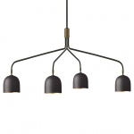 Howard Ljuskrona 4 Arm Long Gunmetal Howard Ljuskrona 4 Arm Long Gunmetal