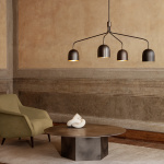 Howard Ljuskrona 4 Arm Long Gunmetal Howard Ljuskrona 4 Arm Long Gunmetal