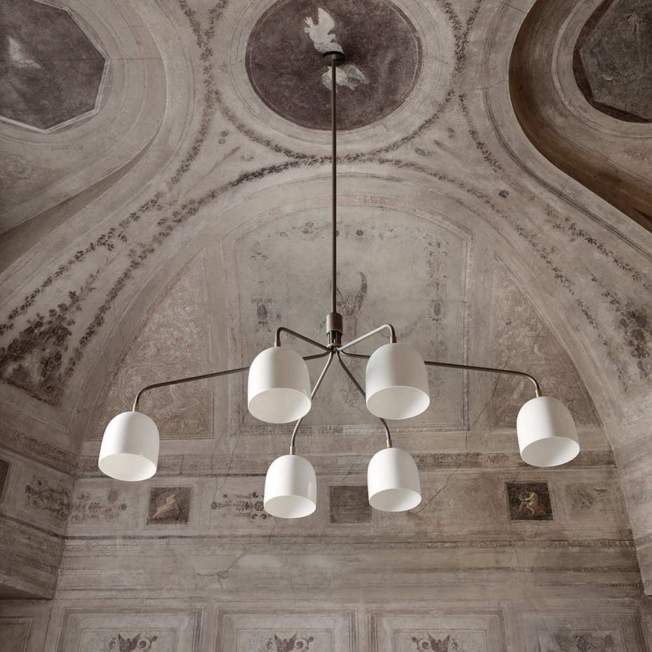 Howard Ljuskrona 6 Arm Bone China